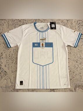 Puma Authentic Uruguay National Team 2022/23 Soccer 770285-01 Jersey Men’s Sz: M
